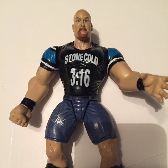 Vintage Steve Stone Cold Austin Action Figure WWE - Picture 1 of 3